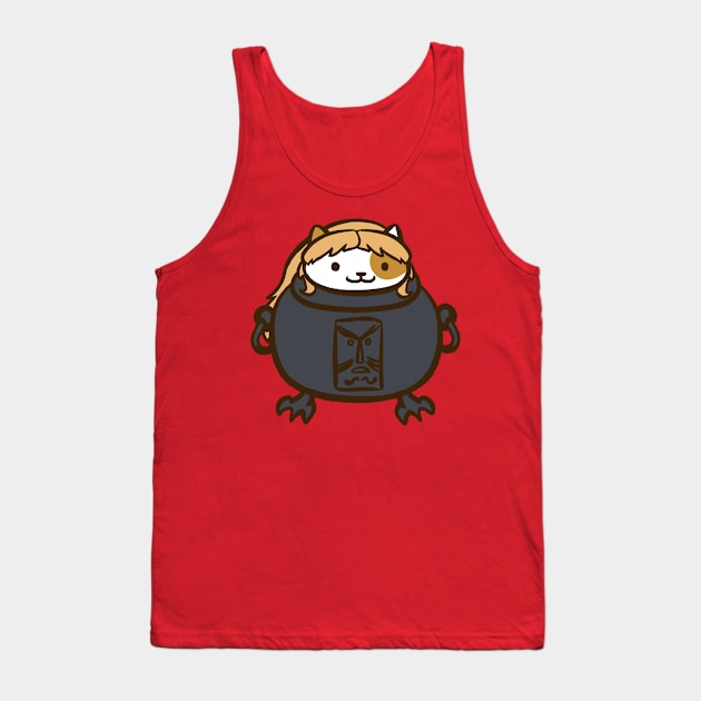 Meowlonwy Tank Top by Ellador